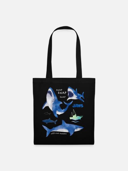 Jaws Feeling Snappy - Tote Bag - black