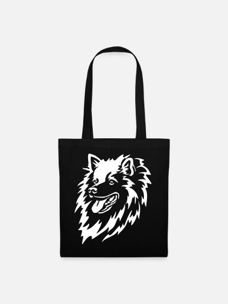 Spitz Kopf "Black Edition" - Stoffbeutel - Schwarz