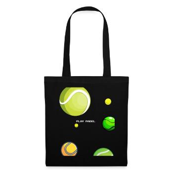 Padel - Gift for padel player - Tote Bag - black - Front
