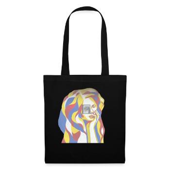 Mrs. Abstrakt - Tote Bag - black - Front
