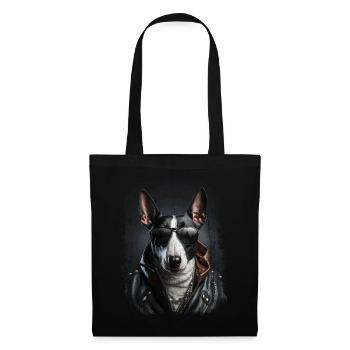 cool Bull Terrier - Tote Bag - black - Front