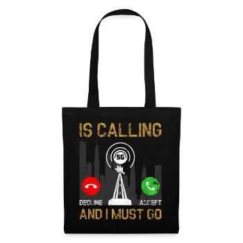 5G Signal City Dilemma - Tote Bag - black - Front