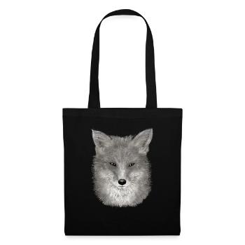 Red Fox - Tote Bag - black - Front