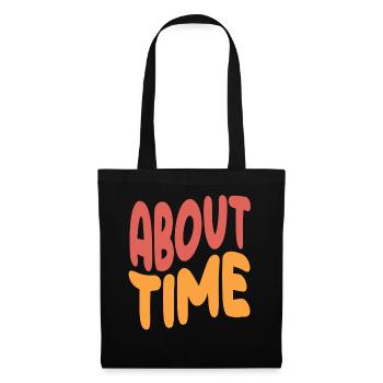 Expressive Statement About Time - Tote Bag - black - Front