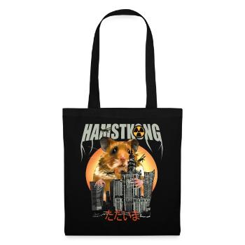 Big Funny Hamster - real horror movie - Tote Bag - black - Front