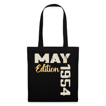 May 1954 Birthday May 1954 Gift May 1954 May - Tote Bag - black - Front