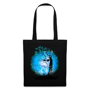 Tree, Nature, Deer, Deer, Forest Animals, Wild Roebuck - Tote Bag - black - Front
