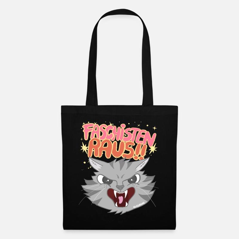 Fascists out! 2 - Tote Bag - black