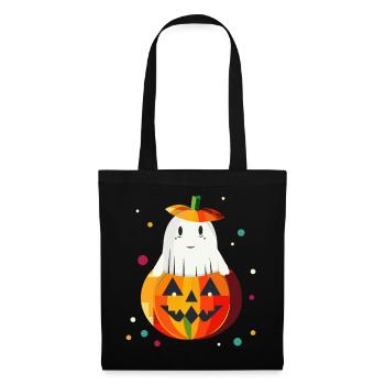 Halloween Pumpkin & Ghost for Happy Halloween - Tote Bag - black - Front