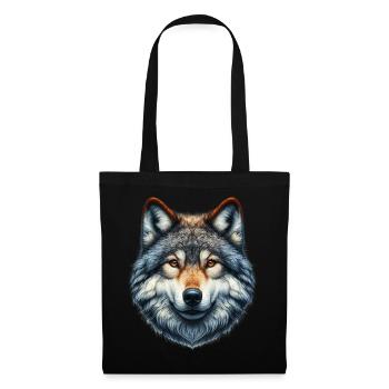 Wolf - Tote Bag - black - Front