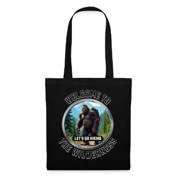 Let s Go Hiking - Tote Bag - black - Front