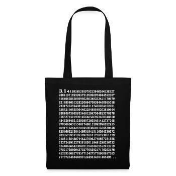 Happy Pi Day - Tote Bag - black - Front