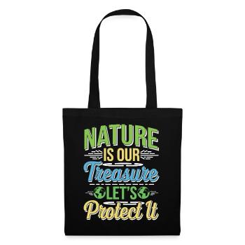 Earth Day - There is No Planet B! - Tote Bag - black - Front