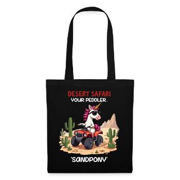 Desert Unicorn - Tote Bag - black - Front