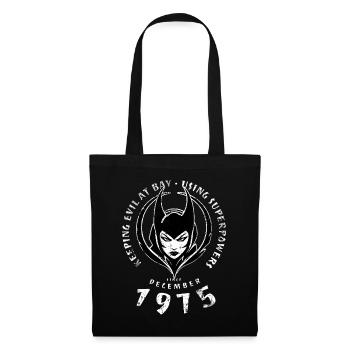 50. Anniversaire utilisant les super-pouvoirs depuis 12/1975 - Sac en tissu - noir - Devant