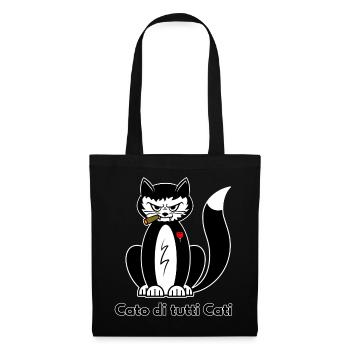 Cato di Tutti Cati - Sac en tissu - noir - Devant