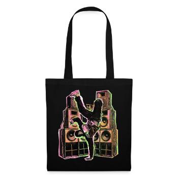 Hip Hop Breakdance - Tote Bag - black - Front