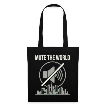 Mute Time - Tote Bag - black - Front