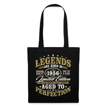 1956 Vintage Vintage Birthday Gift Retro - Tote Bag - black - Front