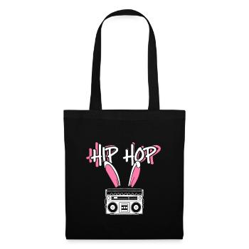 Hip Hop - Sac en tissu - noir - Devant