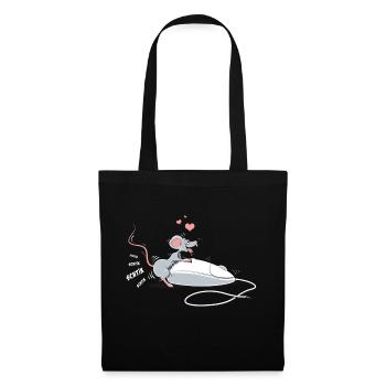 The Mouse... - Sac en tissu - noir - Devant