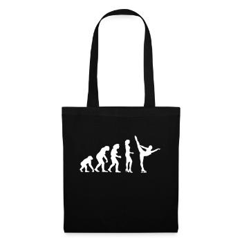 evolution_eiskunst_c_1c - Stoffbeutel - Schwarz - Vorne