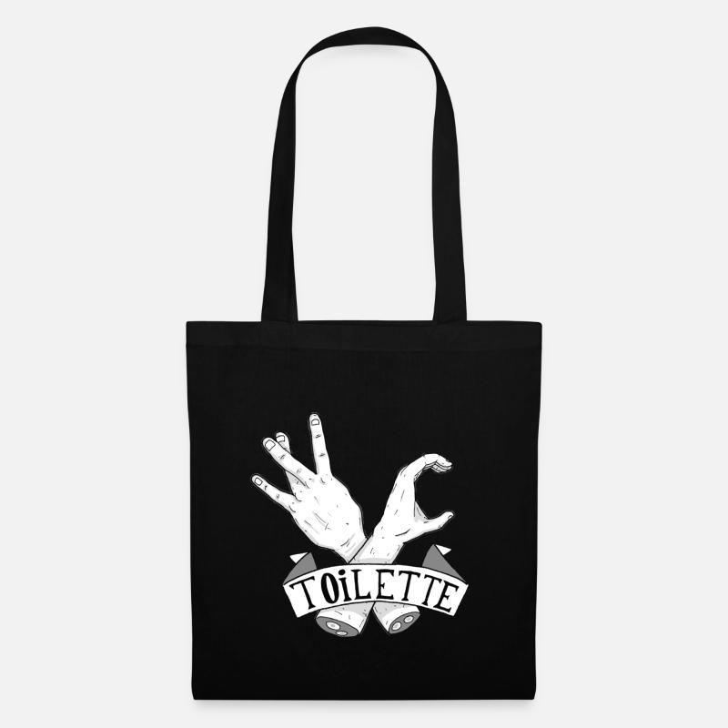 Traduction Approximative #3 - Sac en tissu - noir