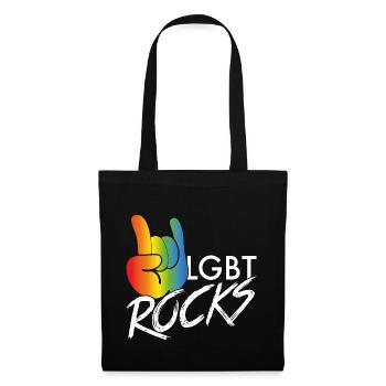 LGBT rocks - Tote Bag - black - Front