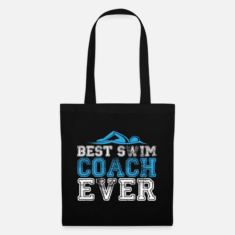Schwimmen Trainer - Stoffbeutel - Schwarz
