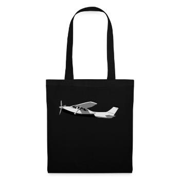 cessna - Tote Bag - black - Front
