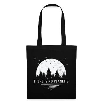 There Is No Planet B T-Shirt Earth Day 2019 Shirt - Tote Bag - black - Front