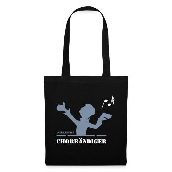 Chorbändiger - Stoffbeutel - Schwarz - Vorne