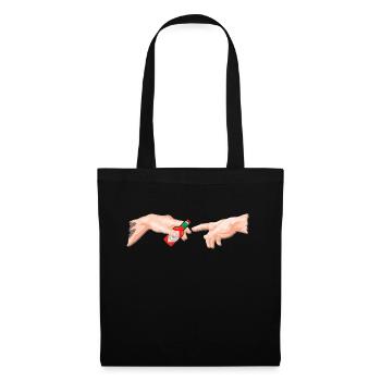 donne moi le tabasco - Sac en tissu - noir - Devant