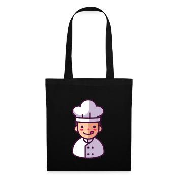 cook - Tote Bag - black - Front