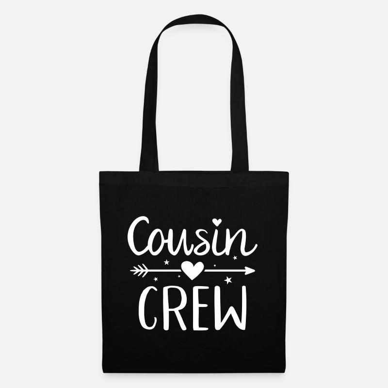 Cousin - Stoffbeutel - Schwarz