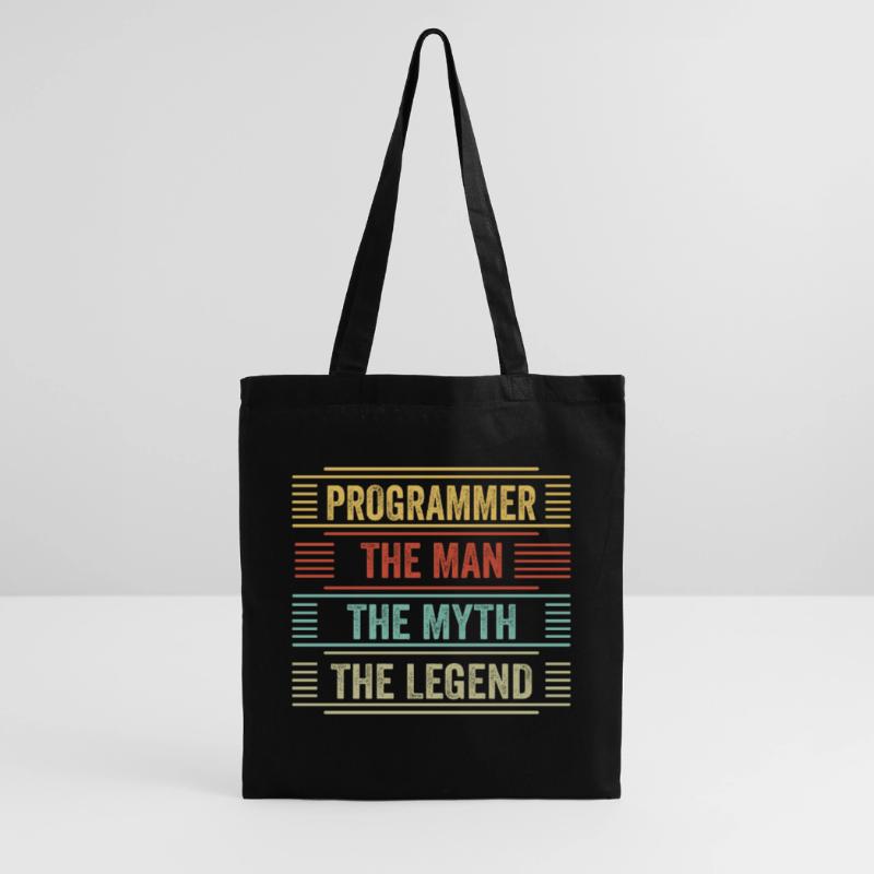 Programmatore programmatore programmatore Borsa di stoffa