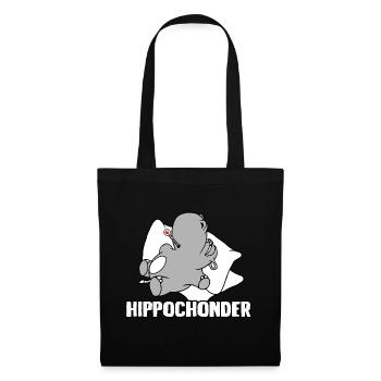 Hippochonder - Stoffbeutel - Schwarz - Vorne