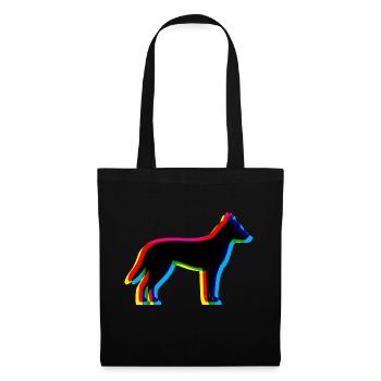 CMYK Dingo - Tote Bag - black - Front