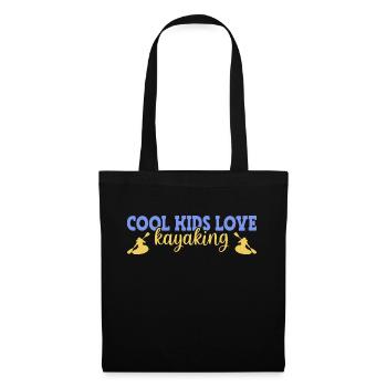 Kayak Kayaking - Sac en tissu - noir - Devant