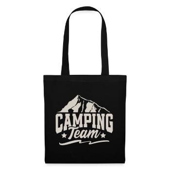 Camping Team Camper Campen - Tote Bag - black - Front