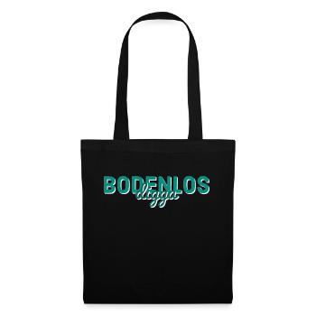 Bodenlos digga - Stoffbeutel - Schwarz - Vorne