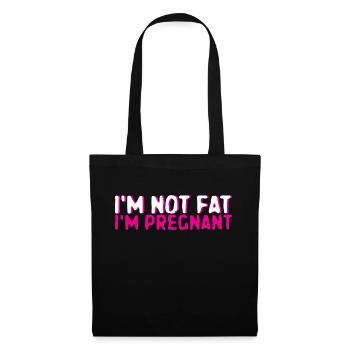 I'm Not Fat I'm Pregnant 4 - Tote Bag - black - Front