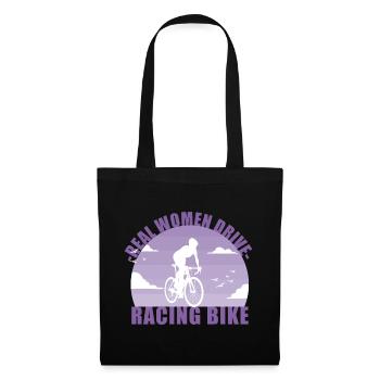 Vélo Route Vélo Sport Cyclisme Cadeau - Sac en tissu - noir - Devant