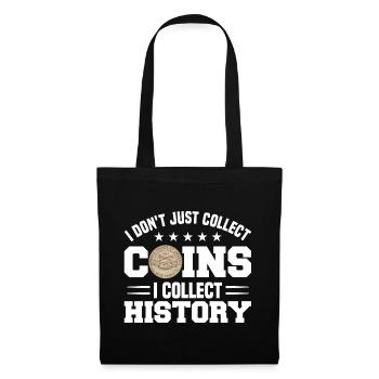 Coin Collector Numismatics Coin Collecting Coin Collection - Tote Bag - black - Front