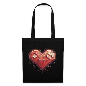 The Heart of the Controller - Tote Bag - black - Front