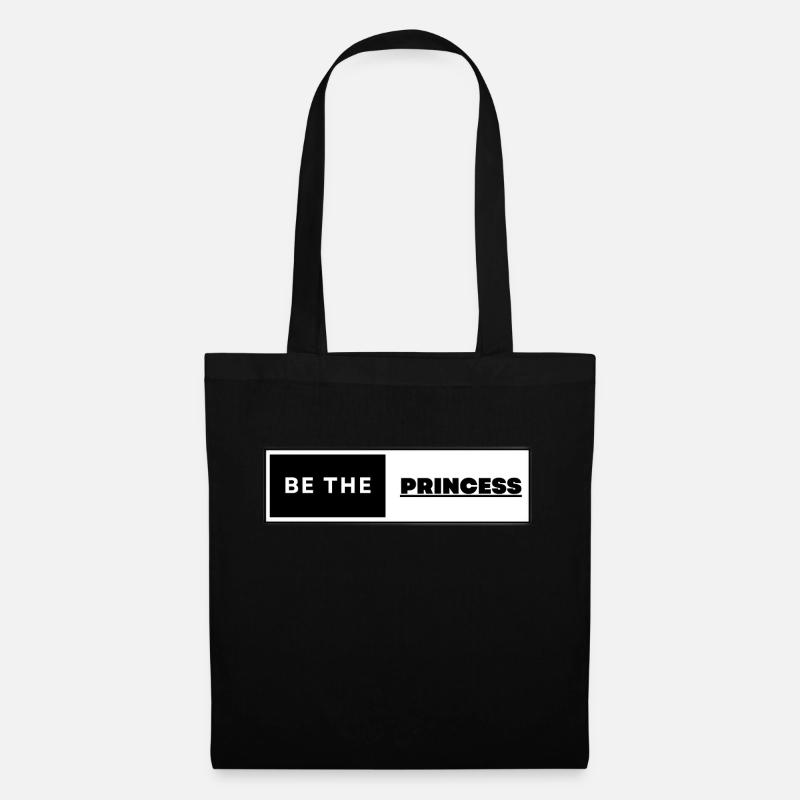 Be The Princess - Stoffbeutel - Schwarz