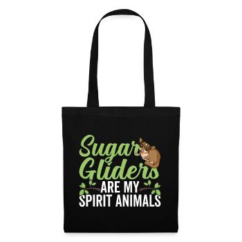 Sugar Gliders Spirit Animals Sugar Glider Owners - Tote Bag - black - Front