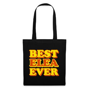 Elea Prénom Drôle de cadeau - Sac en tissu - noir - Devant