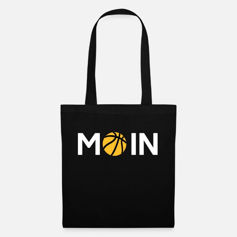 Basketball Moin - Stoffbeutel - Schwarz