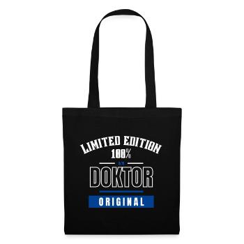 Limited Edition 100% - Doctor - Original - Tote Bag - black - Front